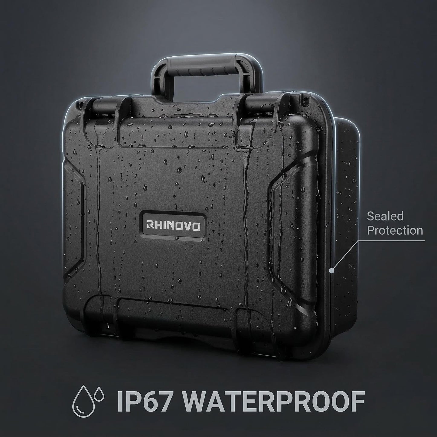 RX-HC3929 Professional Hard Case for DJI Mavic 4 | Precision-Cut Hybrid Foam with Shadow Boarding Design