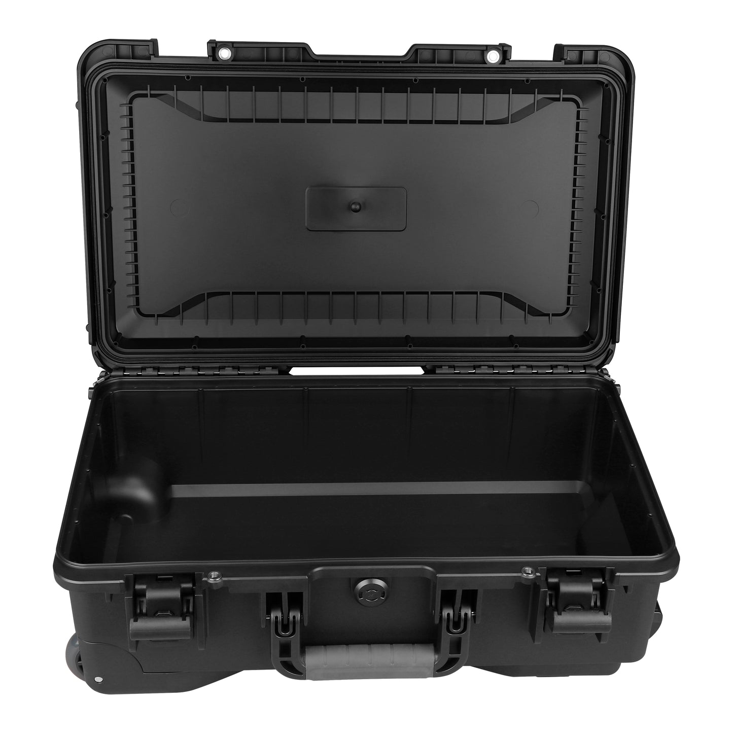 RX-TC5229 Industrial Trolley Protection Case - IP67 Waterproof, Reinforced PP, Shockproof Rolling Box for Professional Equipment and Drones. (Angle 5 - Rhinovo Heavy Duty Case)