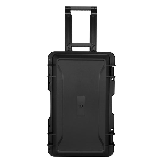 RX-TC5229 Industrial Trolley Protection Case - IP67 Waterproof, Reinforced PP, Shockproof Rolling Box for Professional Equipment and Drones. (Angle 1 - Rhinovo Heavy Duty Case)