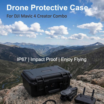 RX-HC3929 Professional Hard Case for DJI Mavic 4 | Precision-Cut Hybrid Foam with Shadow Boarding Design