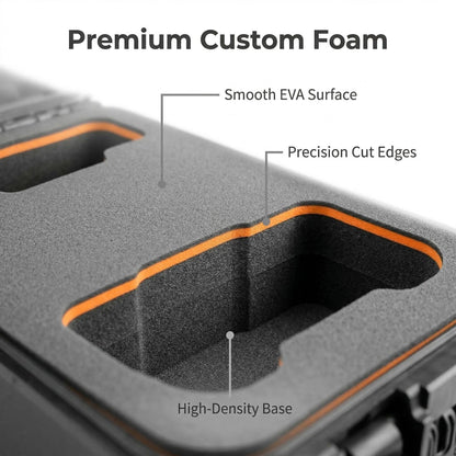 RX-HC3929 Professional Hard Case for DJI Mavic 4 | Precision-Cut Hybrid Foam with Shadow Boarding Design