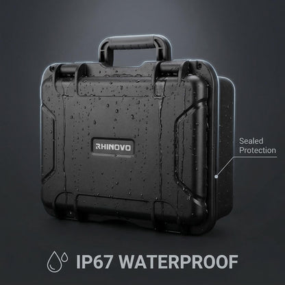 RX-HC3929 Professional Hard Case for DJI Mavic 4 | Precision-Cut Hybrid Foam with Shadow Boarding Design